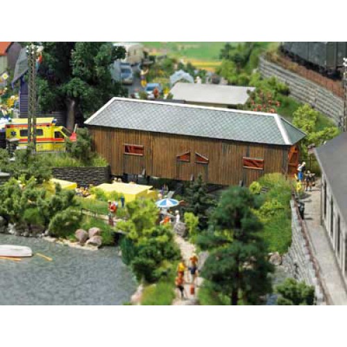 Holzbrücke Schwarzenberg - Bausatz Holzbrücke Schwarzenberg - Bausatz